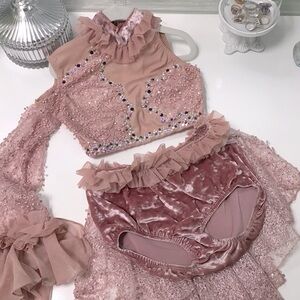 Pumpers Custom Blush Costume Child 8-10 EUC!